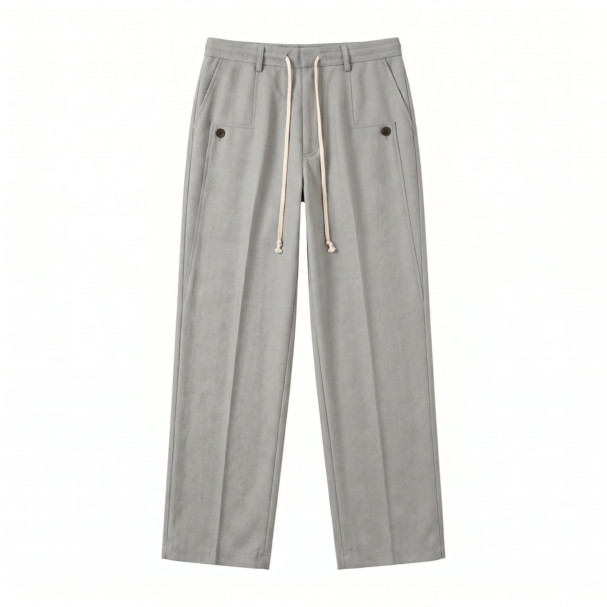 Pavia Stretch Pants - Light Grey