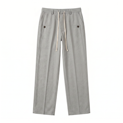 Pavia Stretch Pants - Light Grey