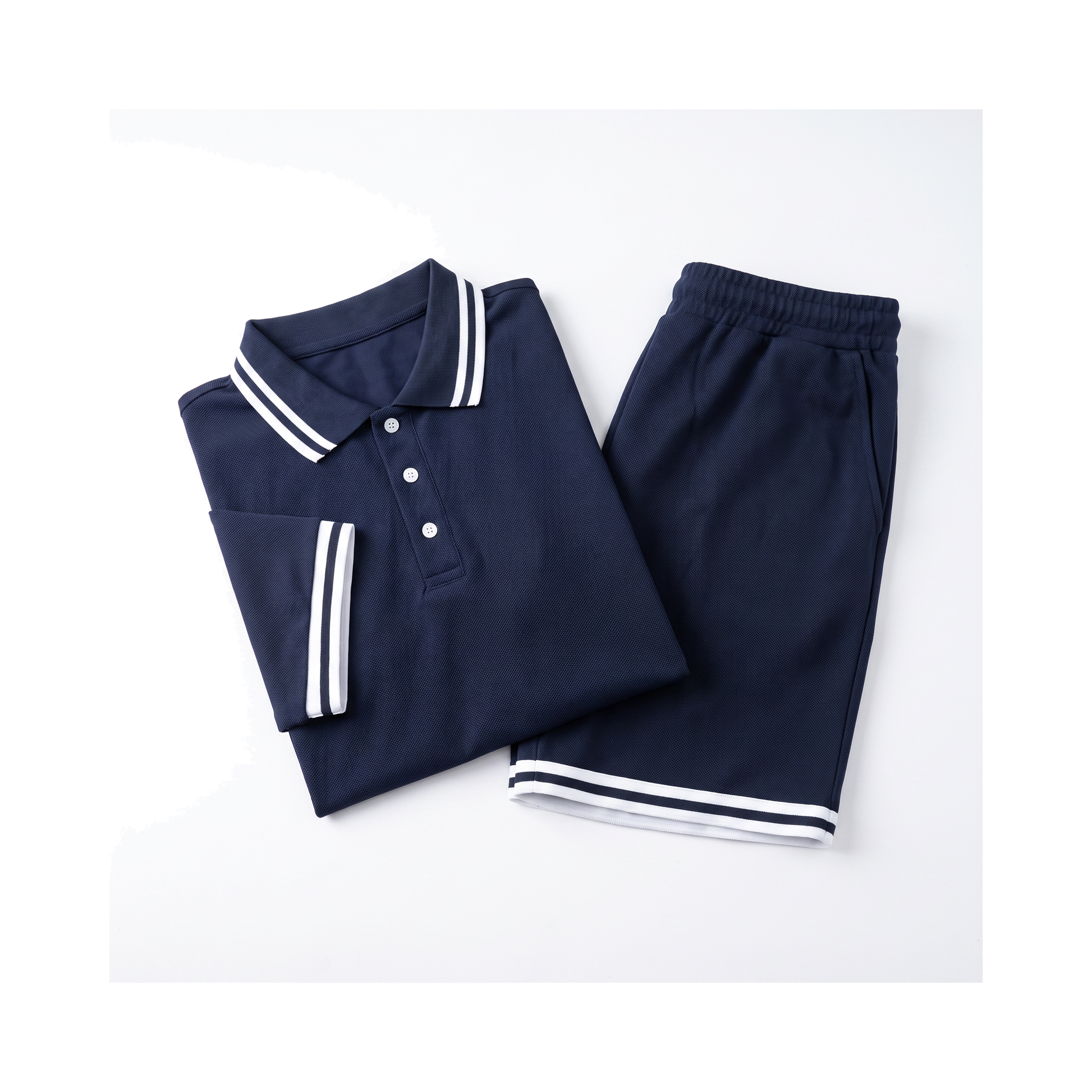 Perugia Polo Set - folded