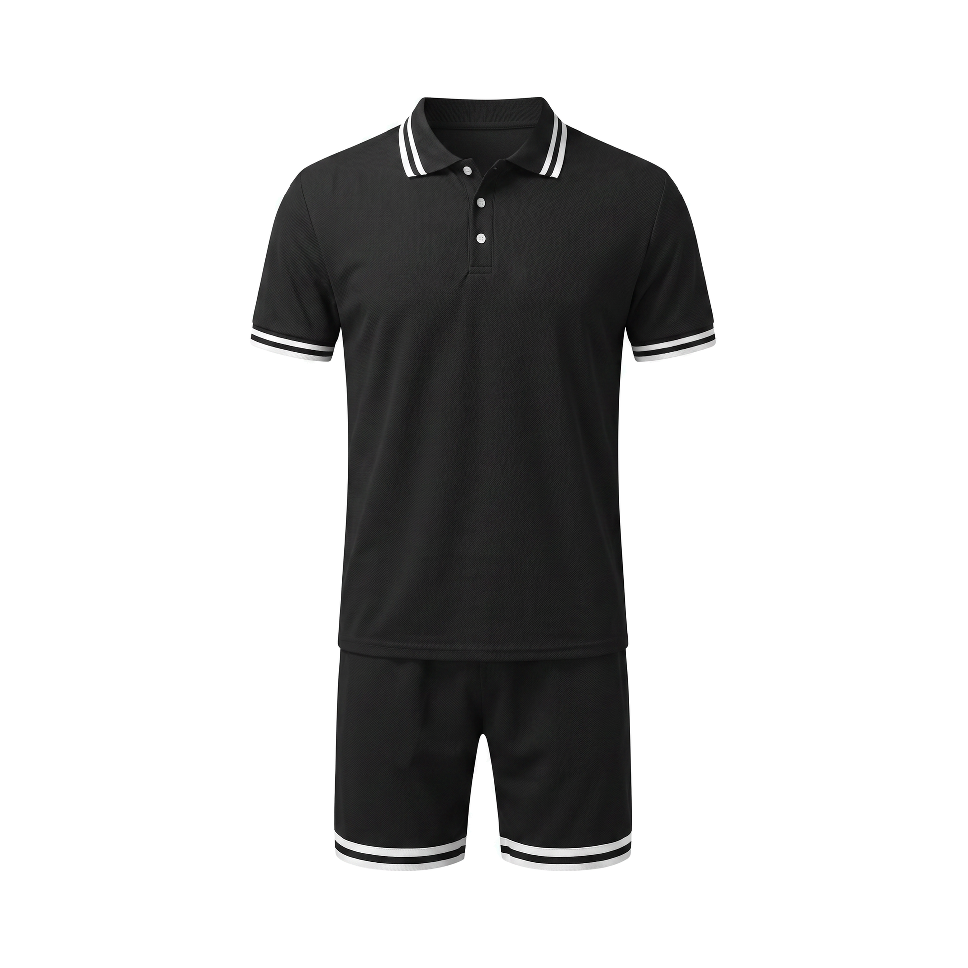 Perugia Polo Set - Black