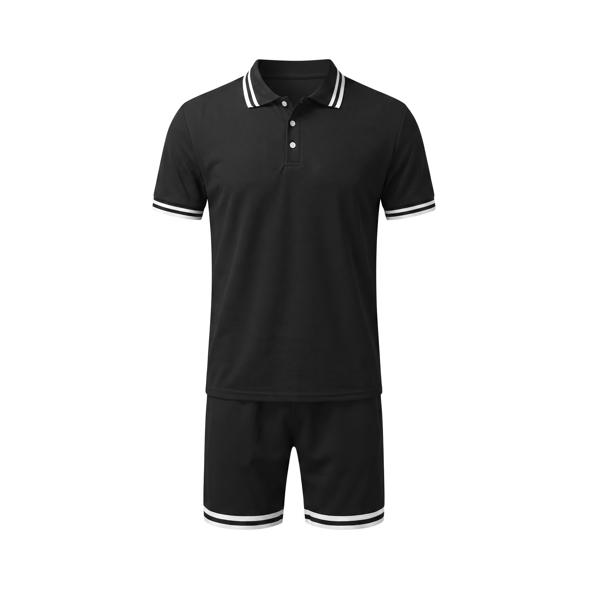 Perugia Polo Set - Black