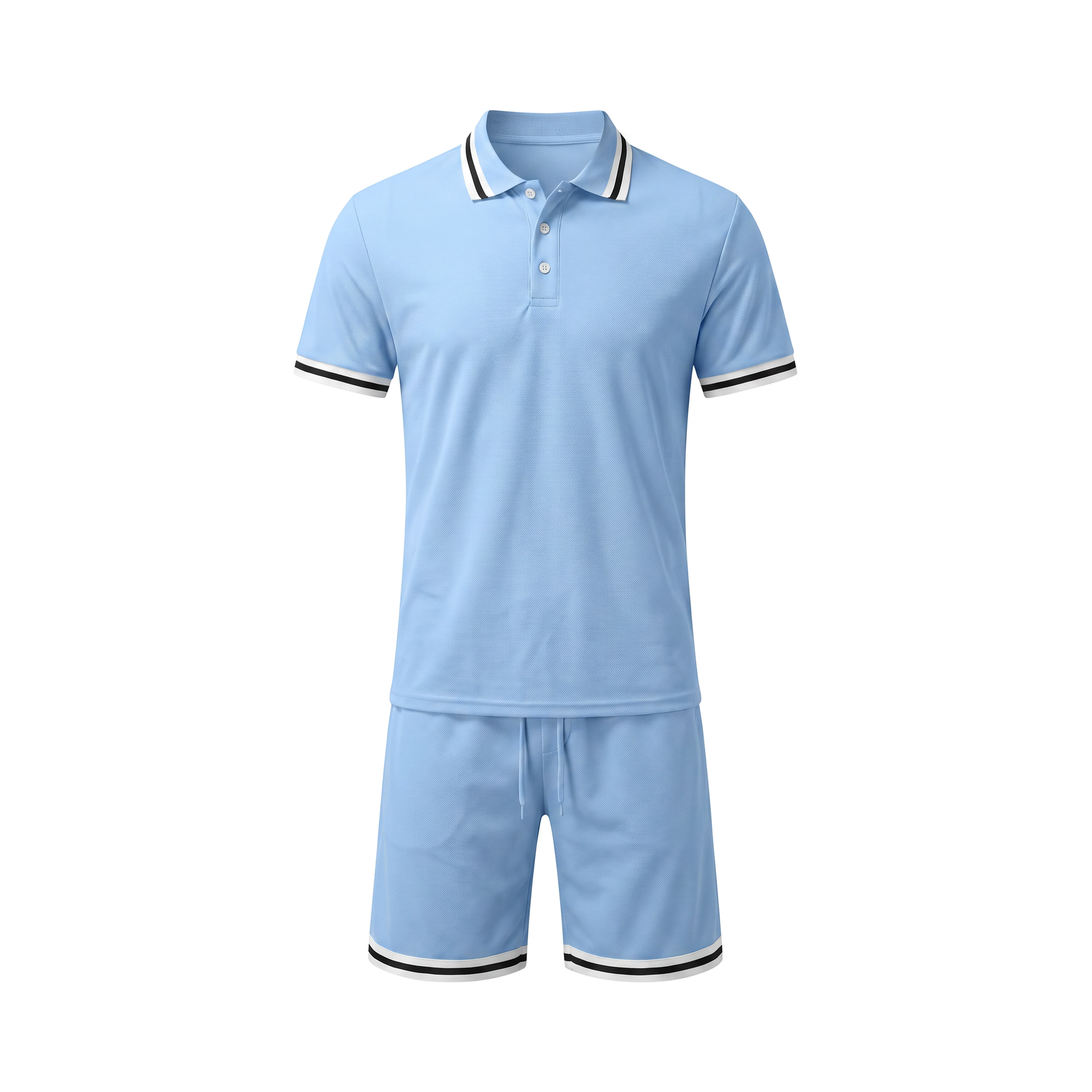 Perugia Polo Set - Light Blue