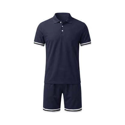 Perugia Polo Set - Navy