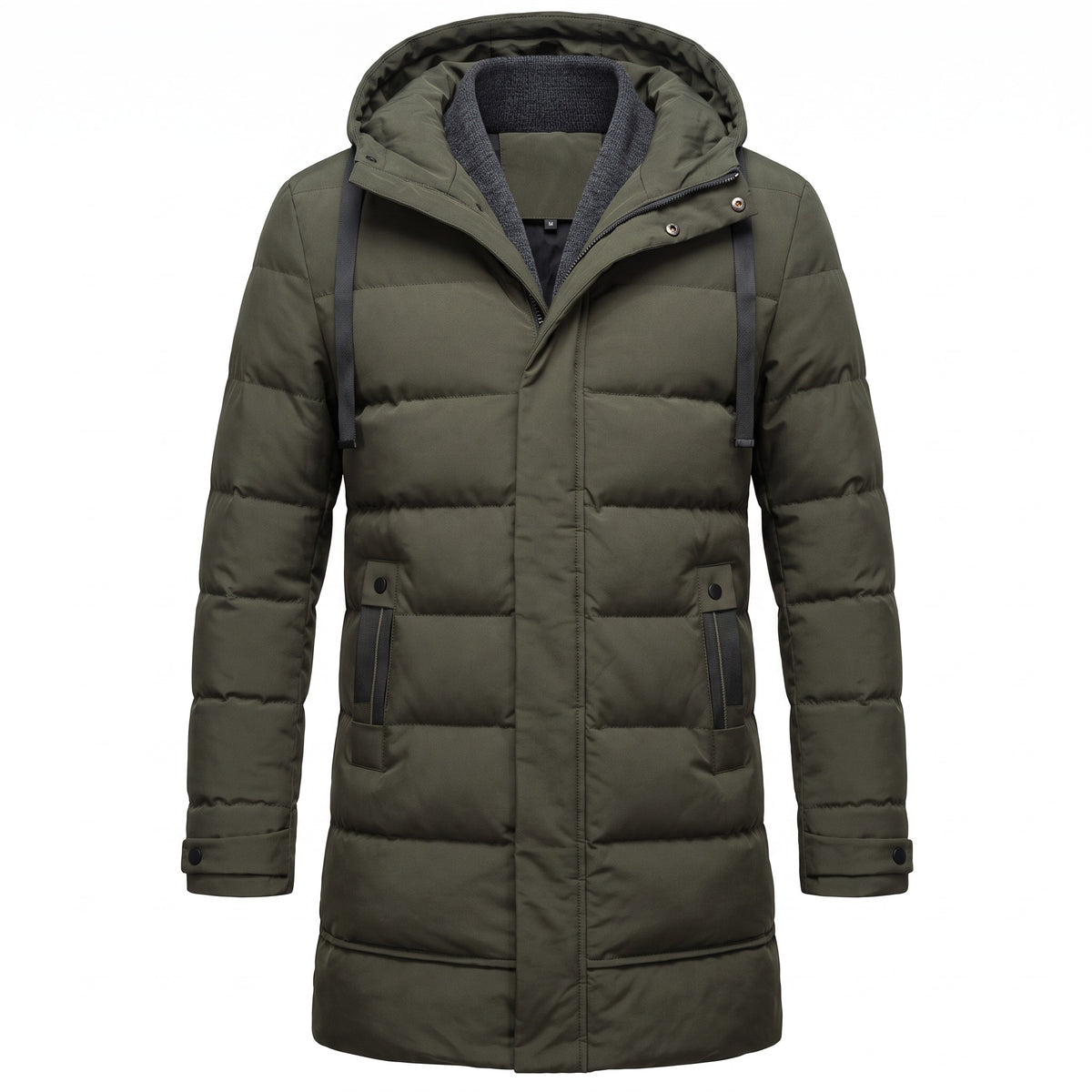 Pianoro Long Quilted Puffer Coat - cover