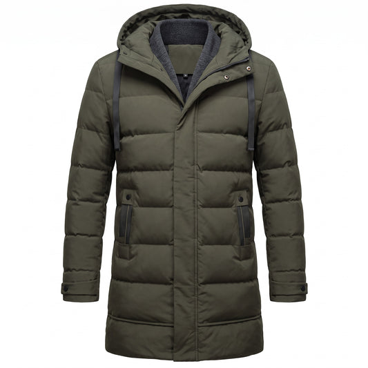 Pianoro Long Quilted Puffer Coat - cover