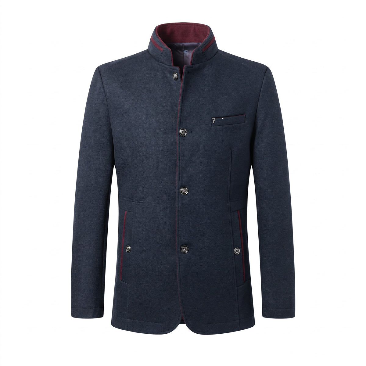 Pinerolo Stand-Collar Blazer - cover