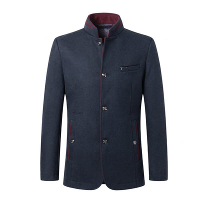 Pinerolo Stand-Collar Blazer - cover