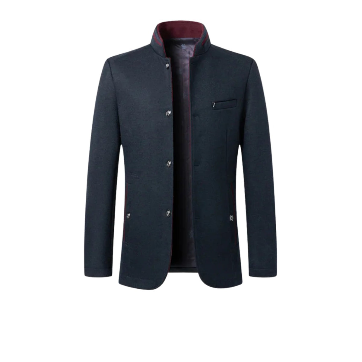 Pinerolo Stand-Collar Blazer - photo 1