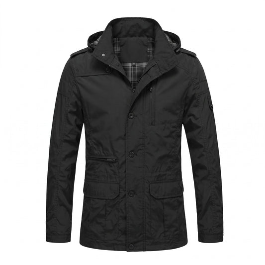 Pineto Plaid-Lined Field Jacket - cover