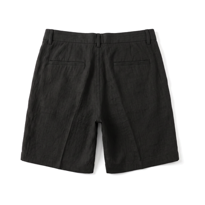 Piombino Linen Shorts - back