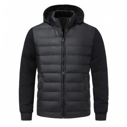 Pollenza Hooded Quilted Hybrid Jacket - cover