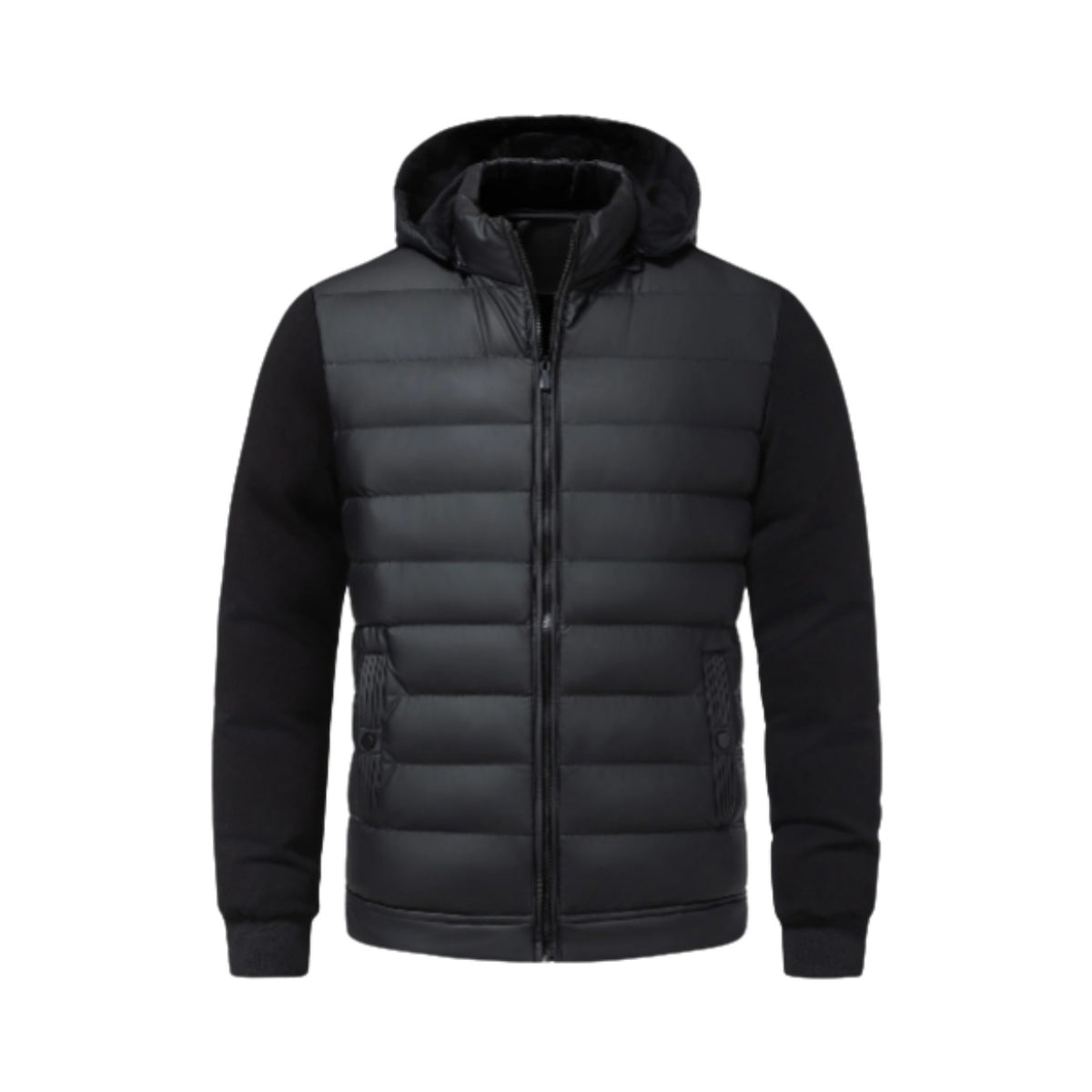 Pollenza Hooded Quilted Hybrid Jacket - photo 1