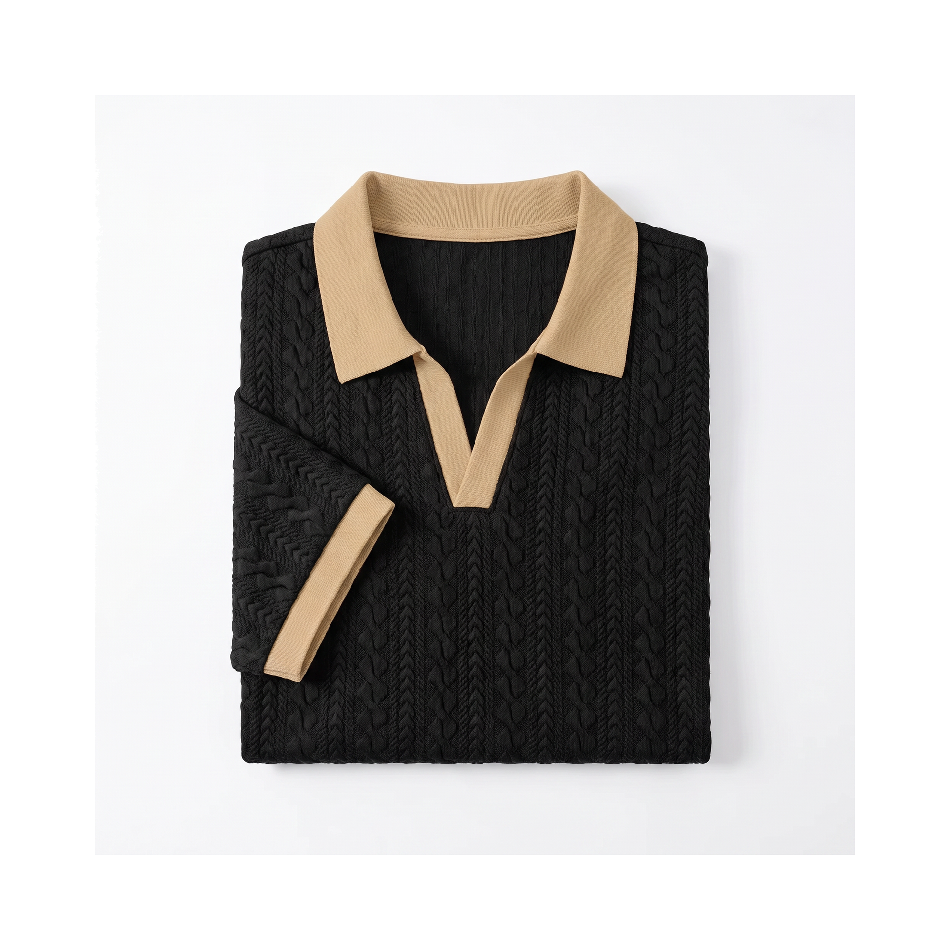 Ancona Knit Polo - folded