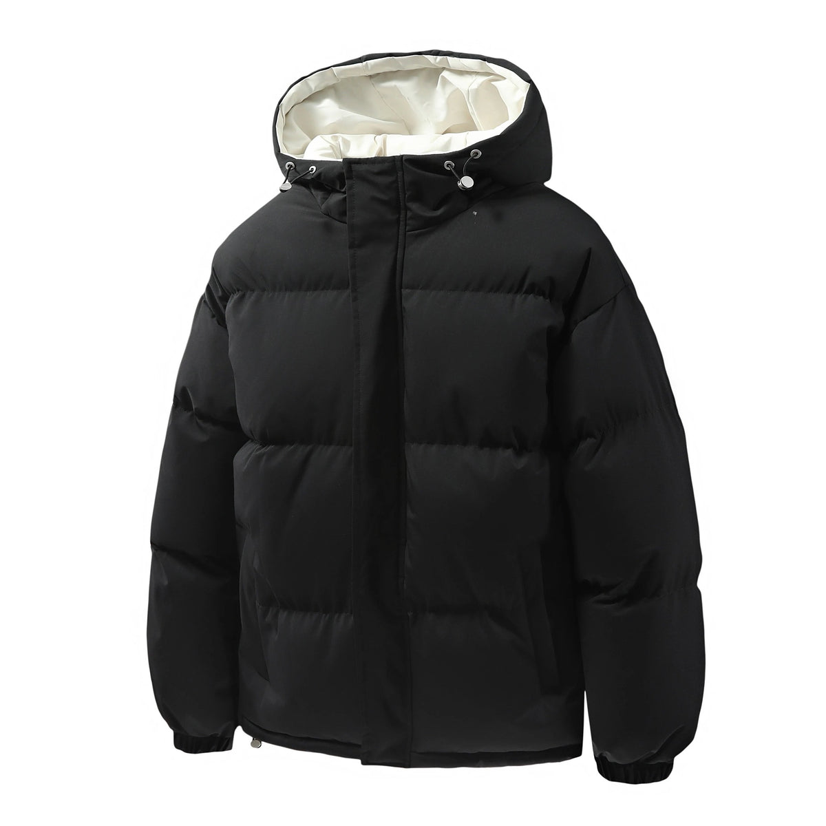Pontremoli Hooded Puffer Jacket - Black