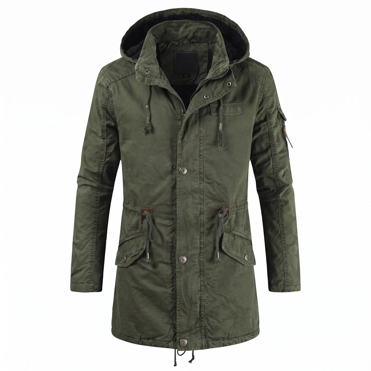 Priverno Hooded Fishtail Parka - cover
