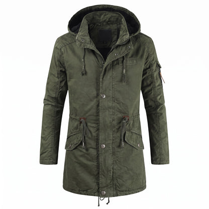Priverno Hooded Fishtail Parka - cover