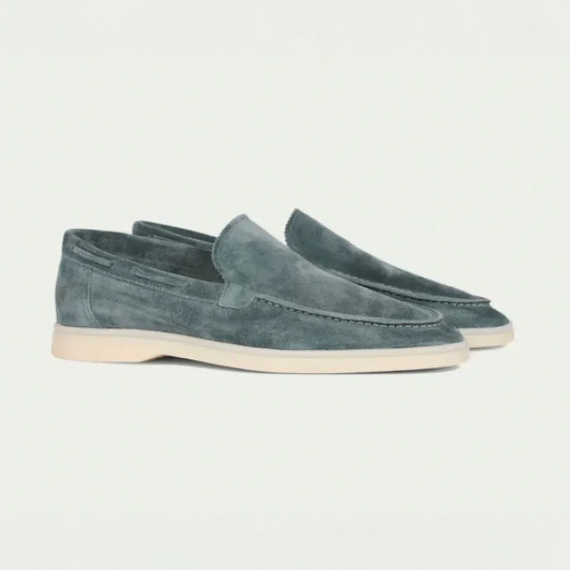 Ragusa Suede Loafers - Blue