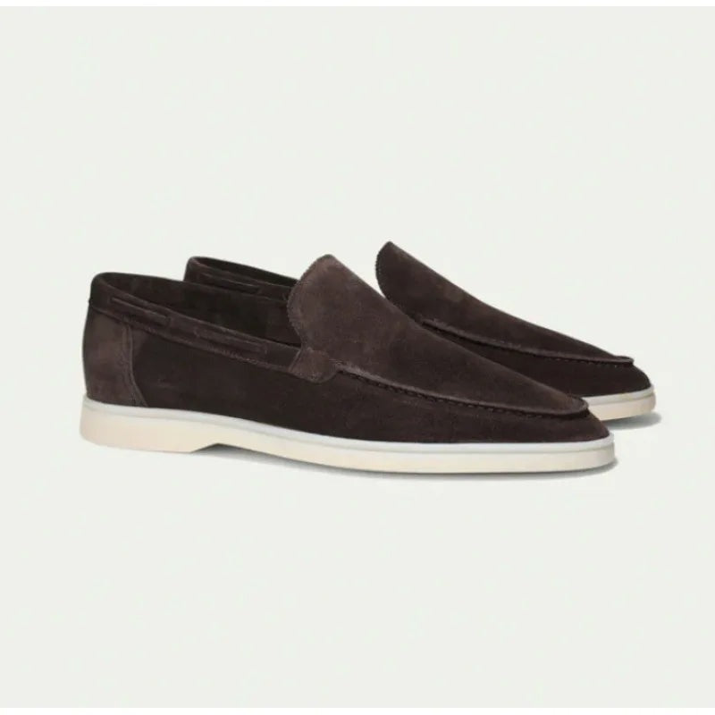 Ragusa Suede Loafers - Brown
