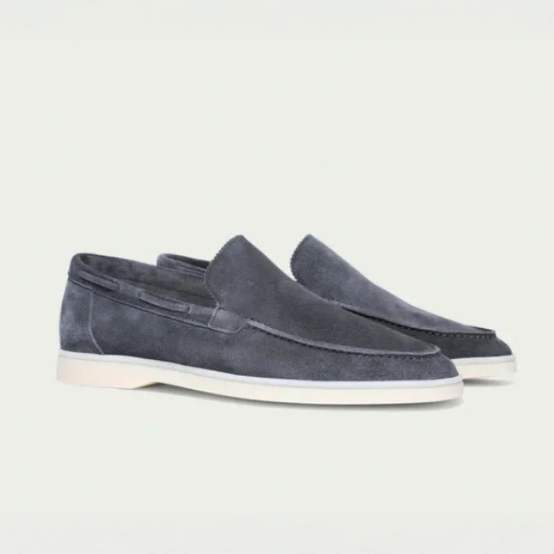 Ragusa Suede Loafers - Gray
