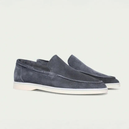 Ragusa Suede Loafers - Gray