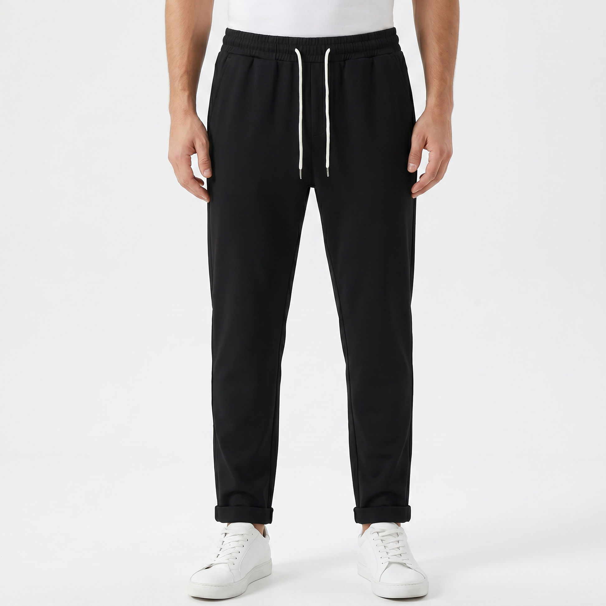 Renato Stretch Pants - on model