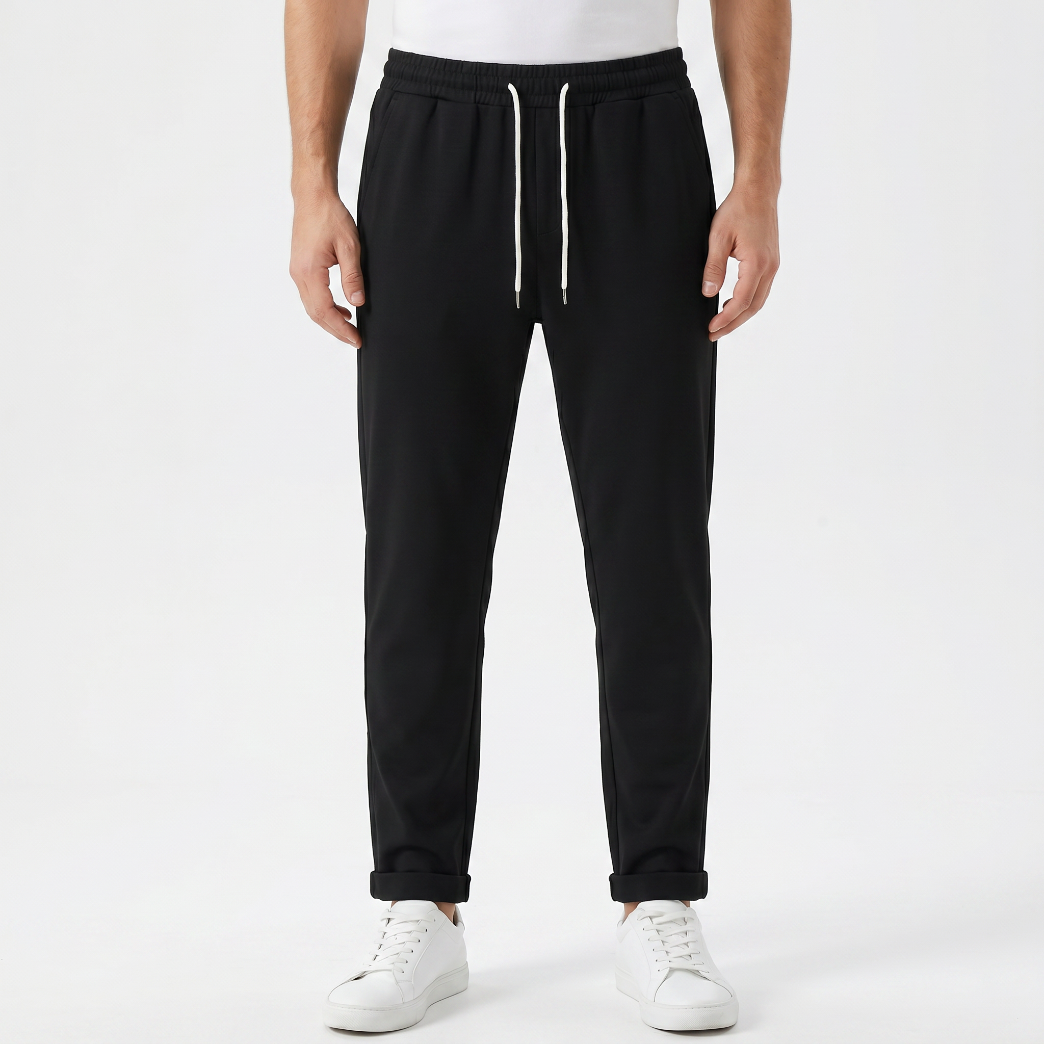 Renato Stretch Pants - on model