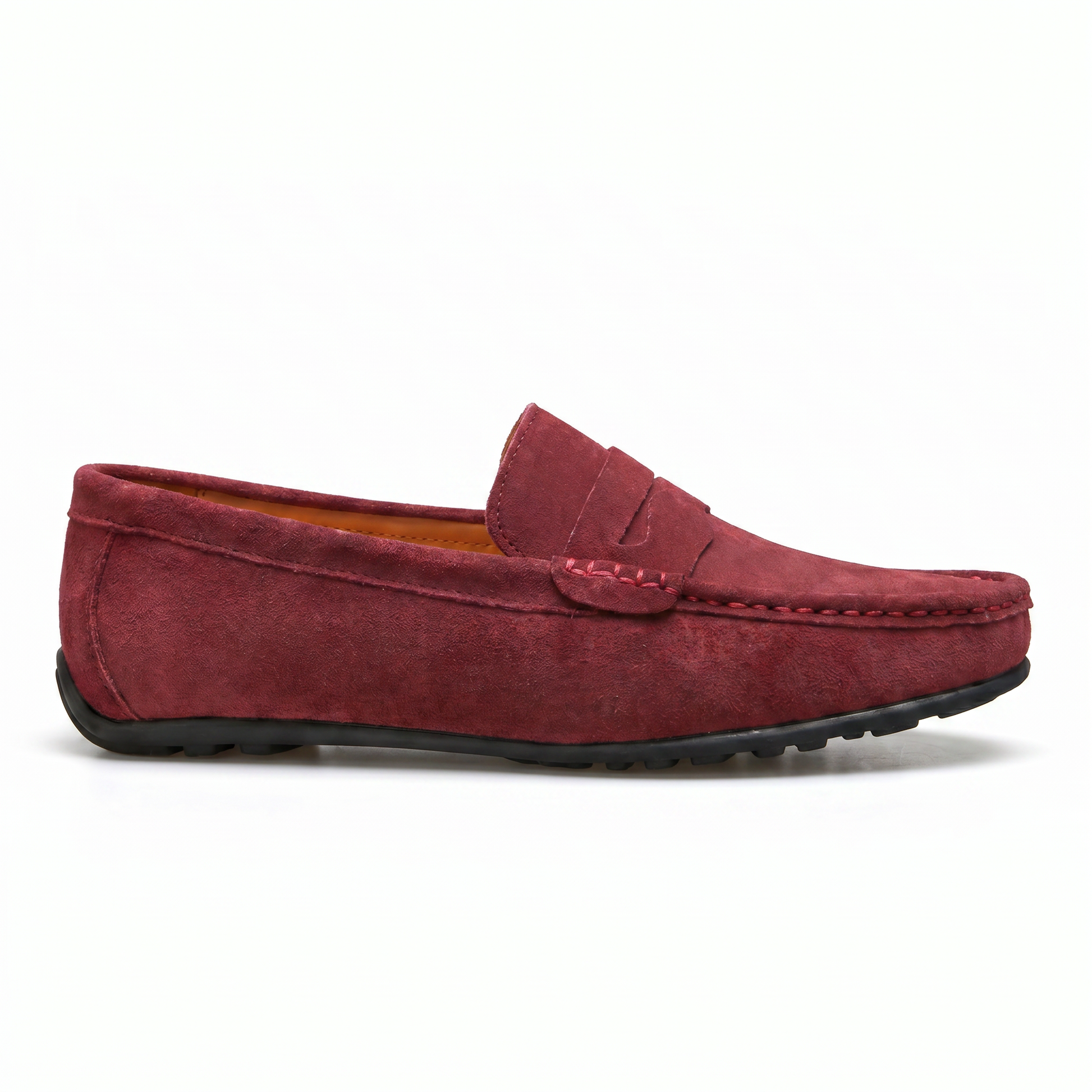Taormina Suede Loafers - side profile