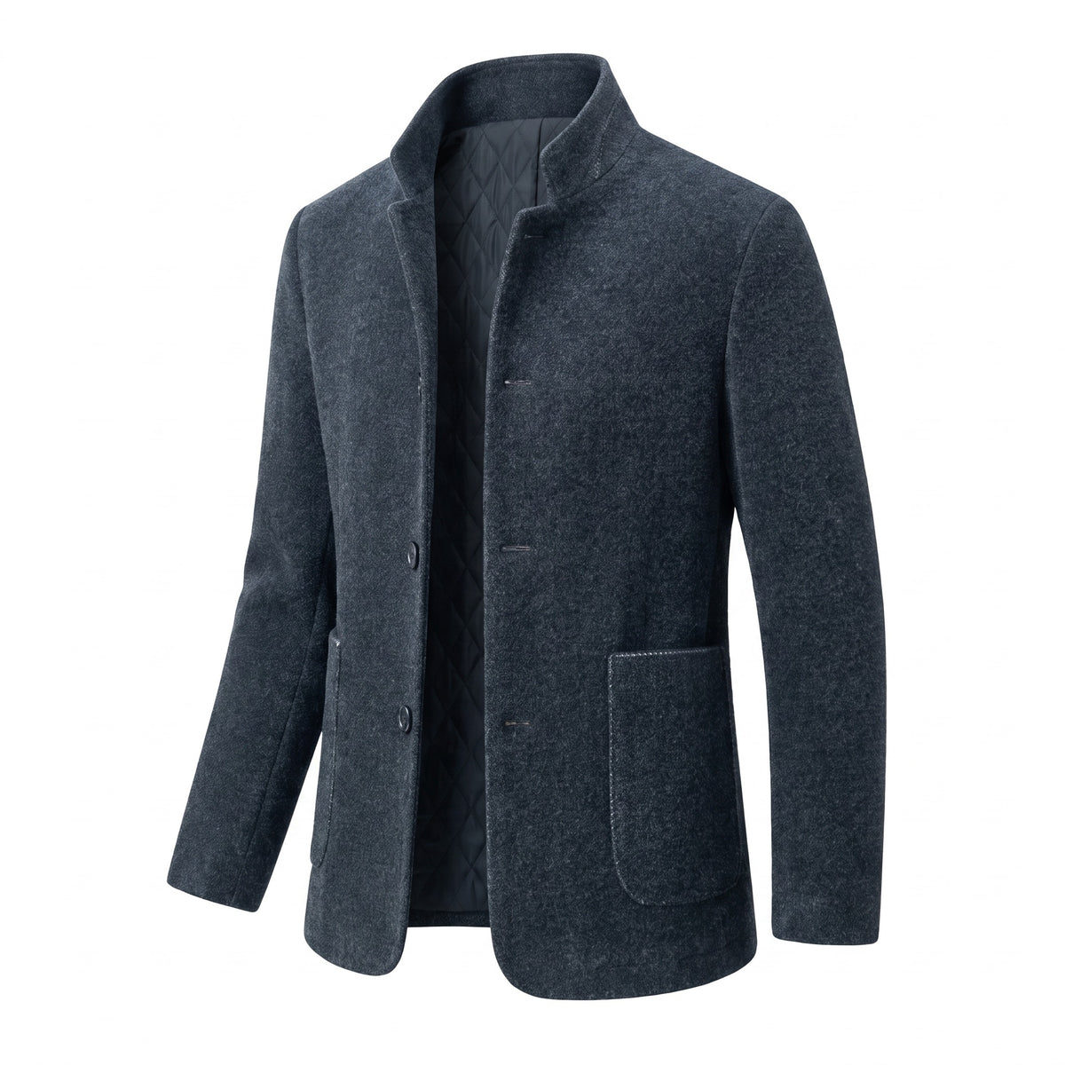 Riccione Quilt-Lined Stand-Collar Jacket - cover