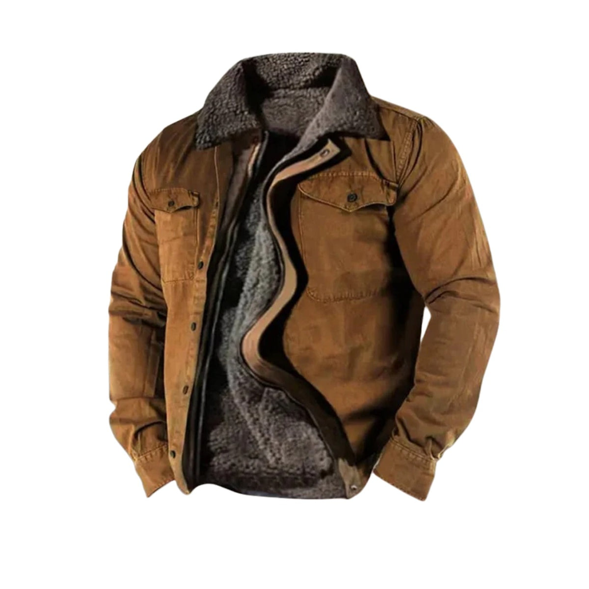Rovato Fleece-Lined Western Jacket - photo 1