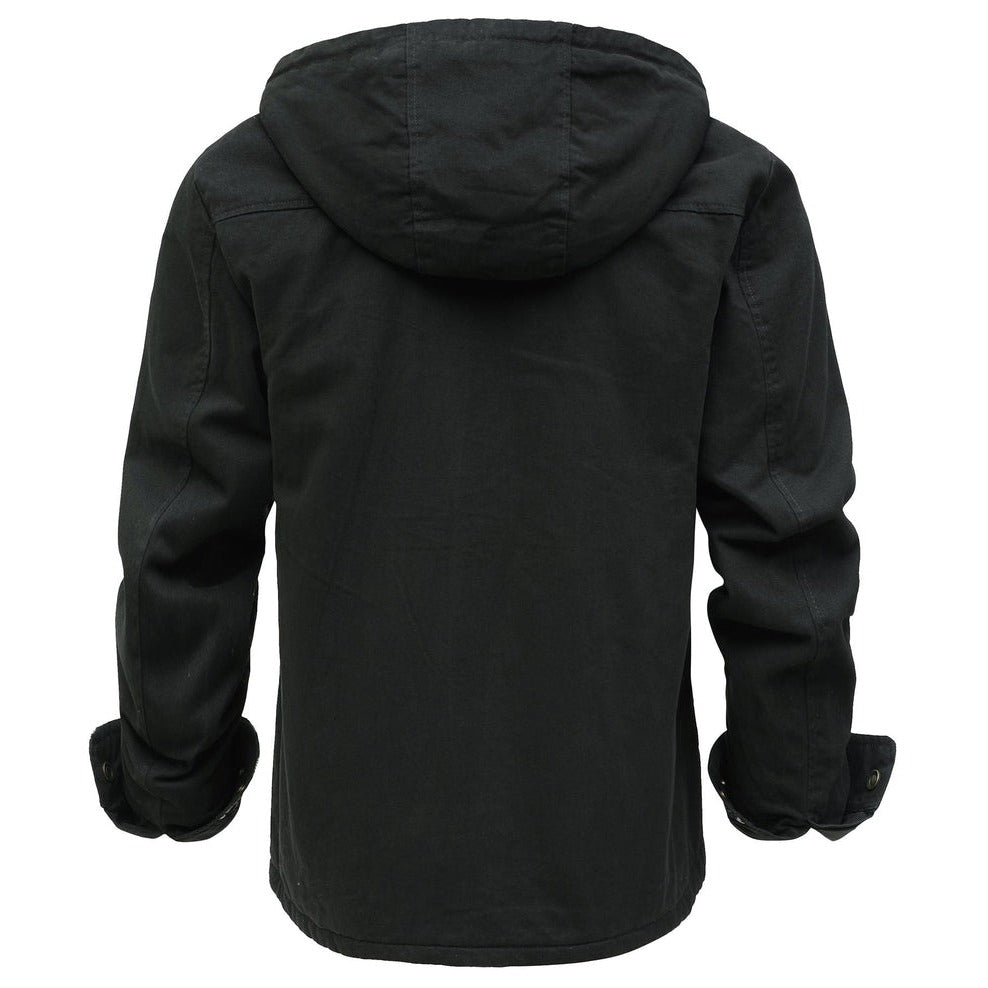 Rubiera Fleece-Lined Hooded Shirt Jacket - photo 2