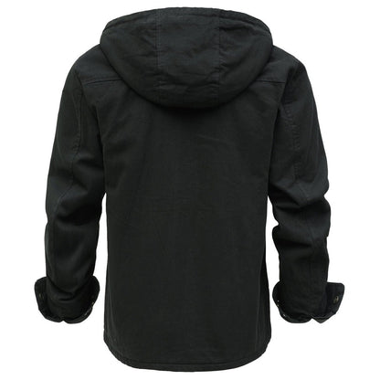 Rubiera Fleece-Lined Hooded Shirt Jacket - photo 2