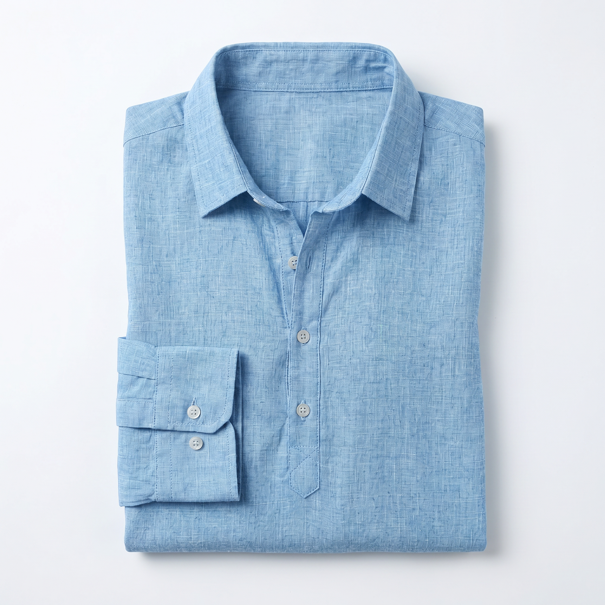 Sabbio Cotton Shirt - folded