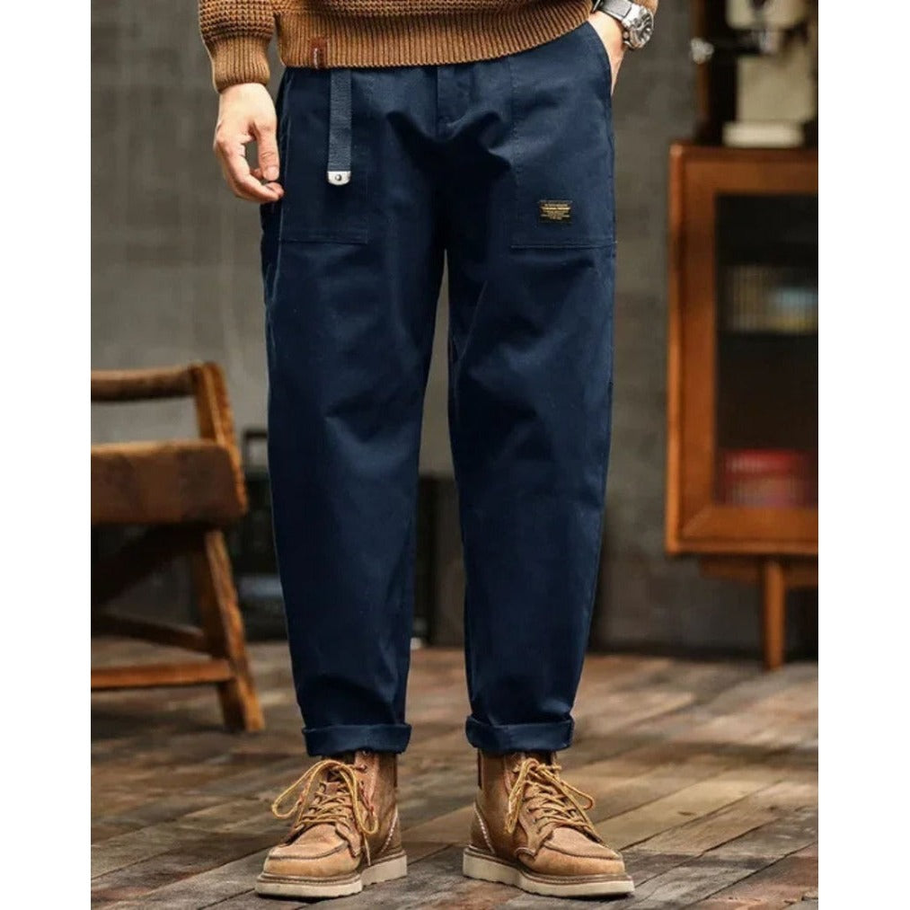Sanremo Cargo Pants - Blue