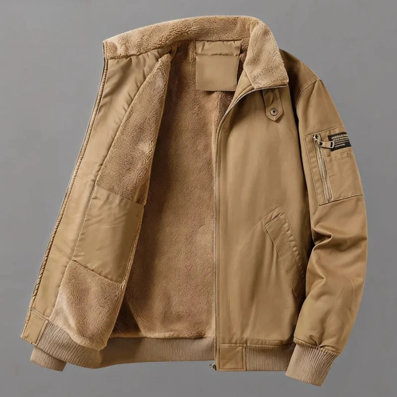 Sarentino Fleece-Lined Bomber Jacket - photo 4