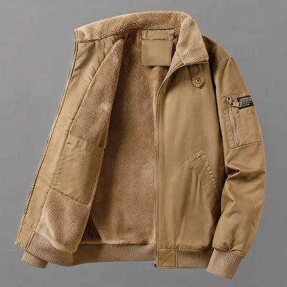 Sarentino Fleece-Lined Bomber Jacket - photo 4