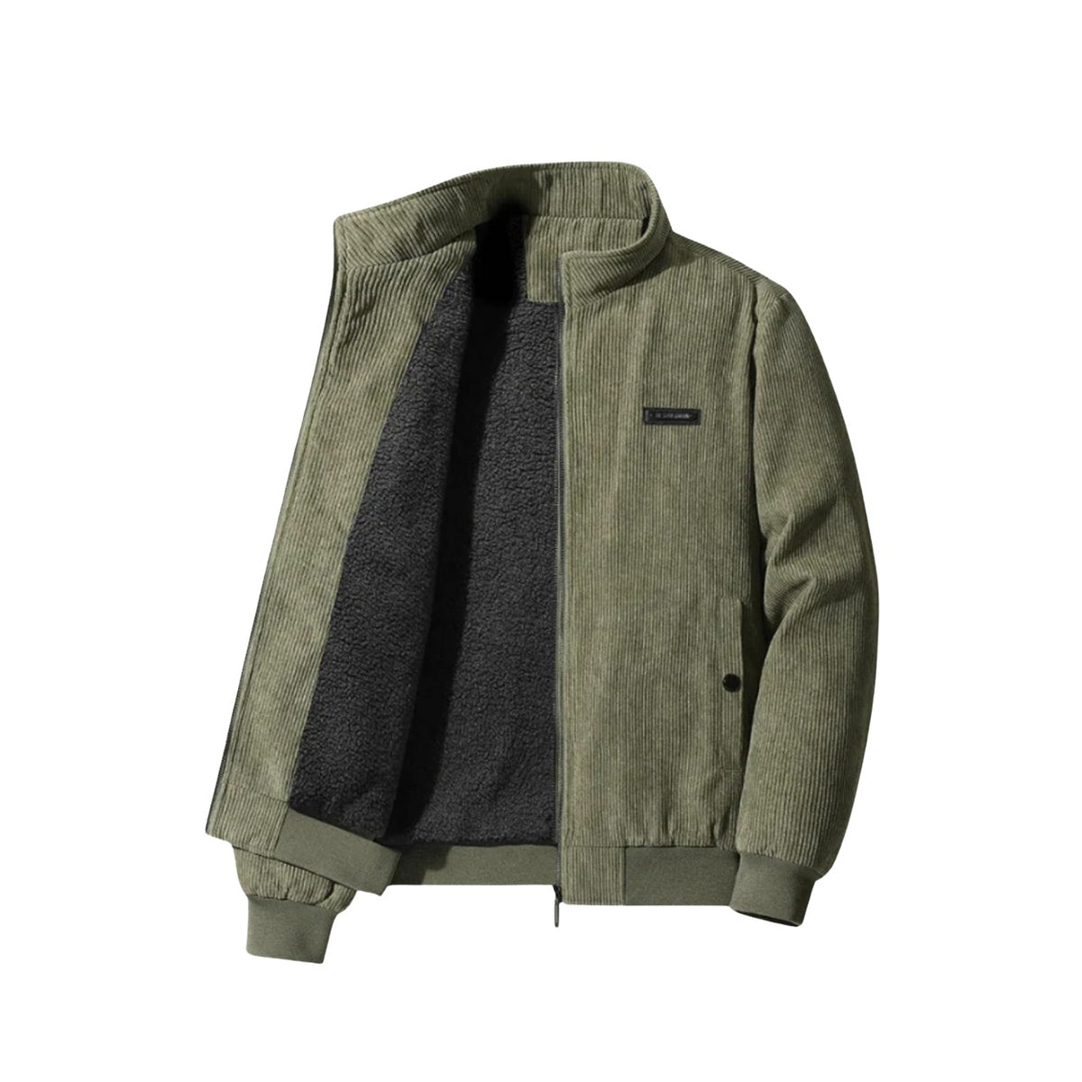 Saronno Fleece-Lined Corduroy Jacket - photo 1