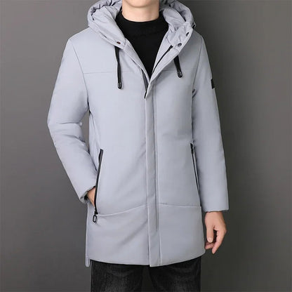 Sassuolo Hooded Padded Parka - Grey