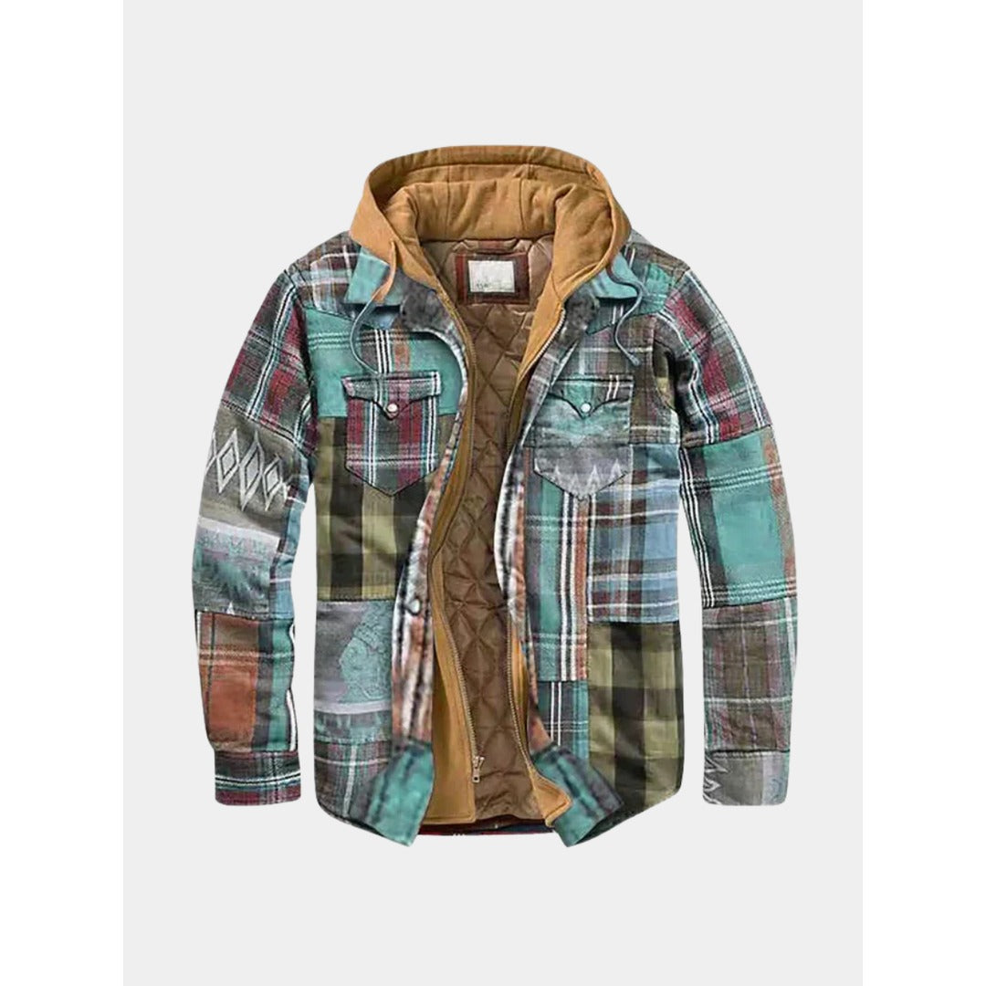 Scanno Hooded Flannel Shirt Jacket - photo 2