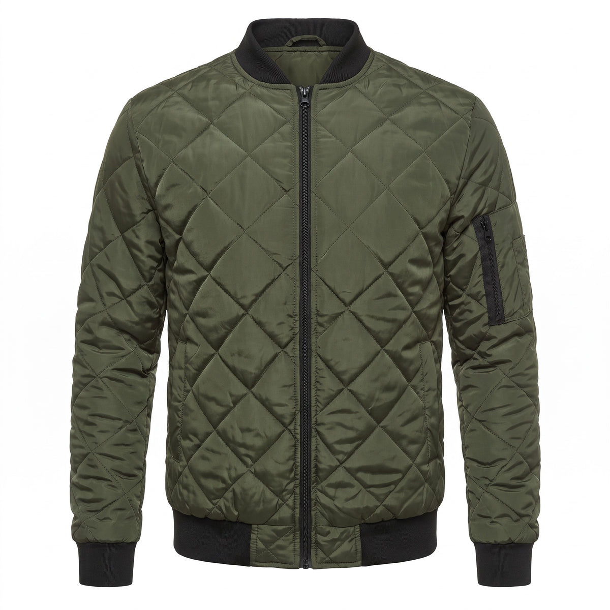 Senigallia Quilted Bomber Jacket - cover