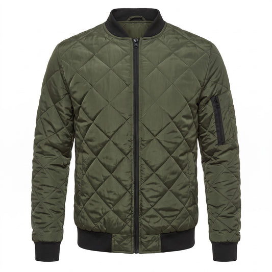 Senigallia Quilted Bomber Jacket - cover