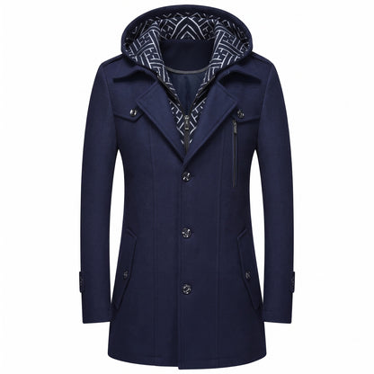 Seravezza Single-Breasted Overcoat - cover