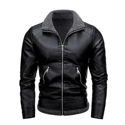 Sestri Fleece-Lined Leather Jacket - photo 2