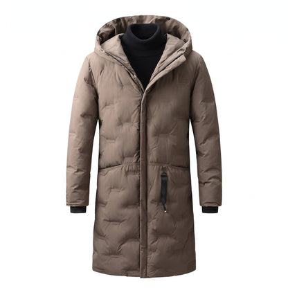 Siderno Long Hooded Padded Coat - cover