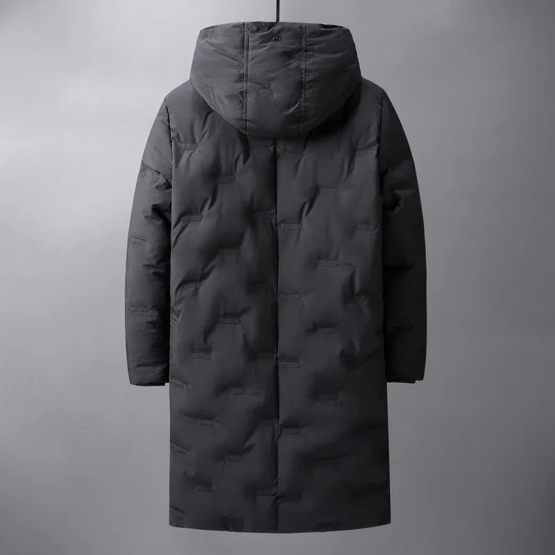Siderno Long Hooded Padded Coat - photo 2