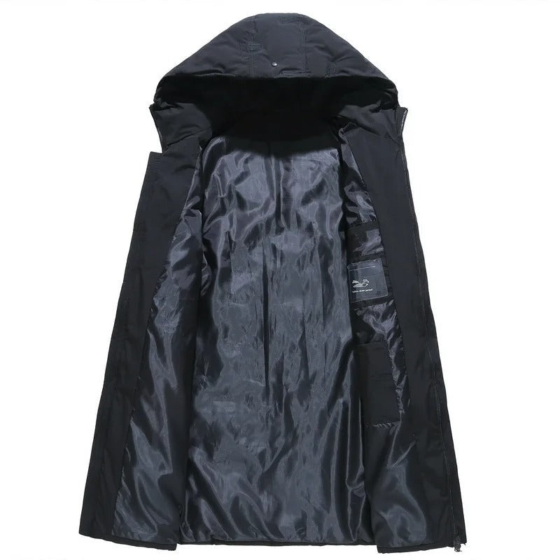 Siderno Long Hooded Padded Coat - photo 3