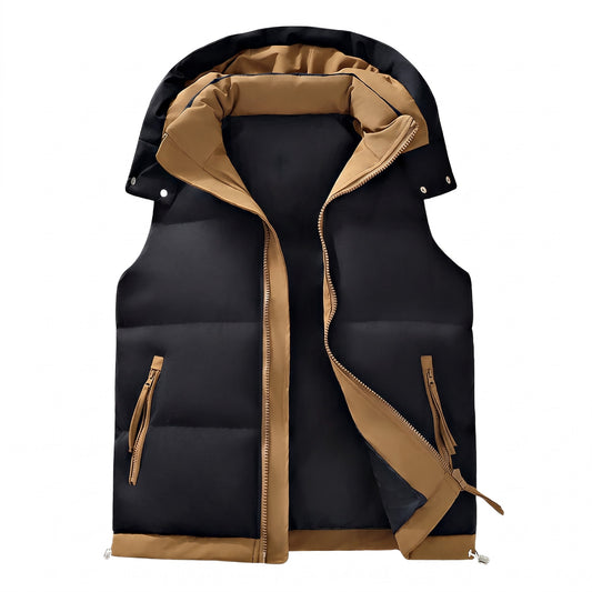Silvi Hooded Puffer Vest - cover