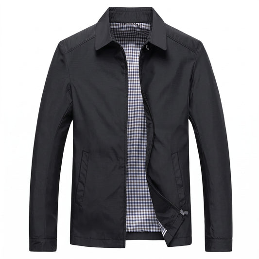 Siracusa Check-Lined Zip Jacket - cover