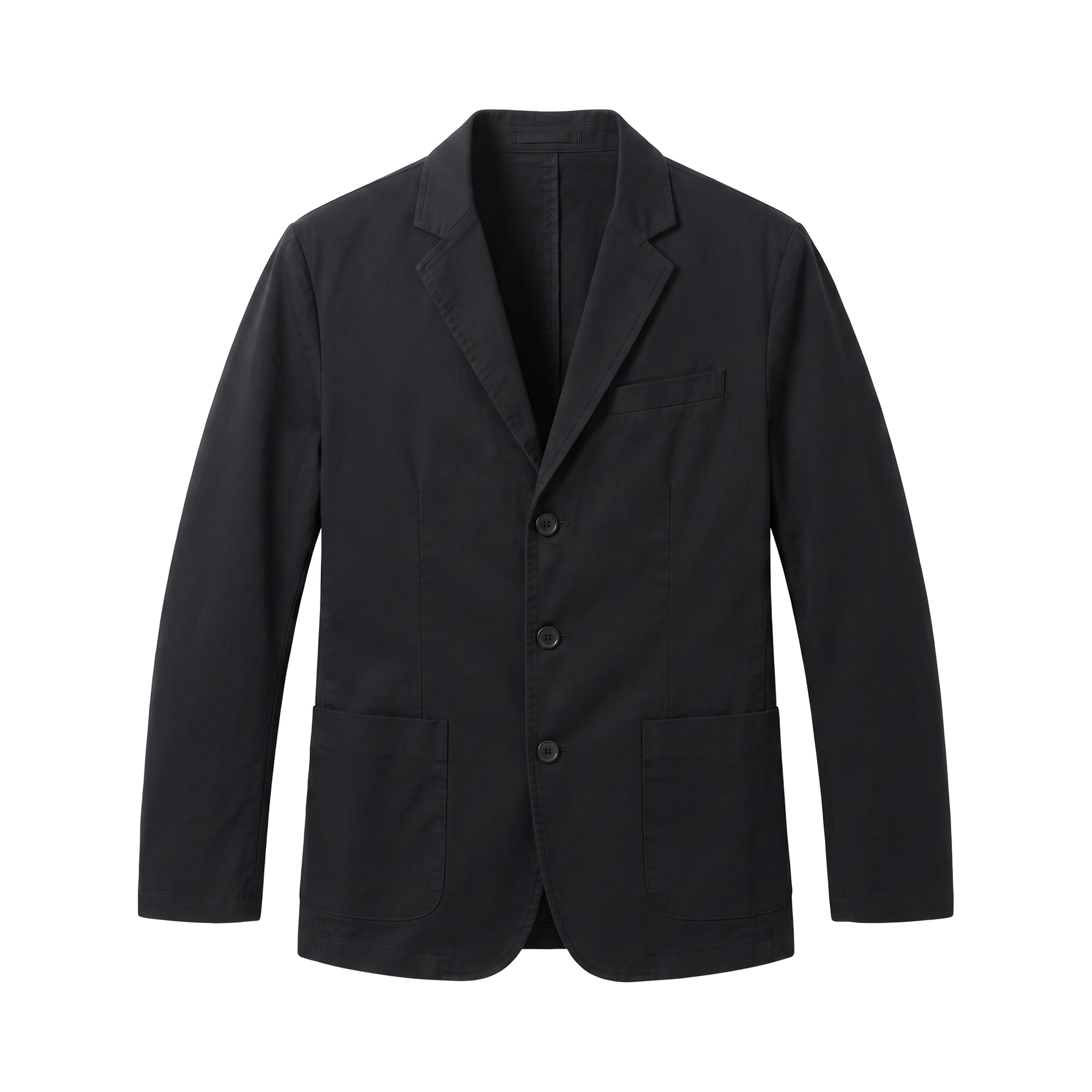 Sirmione Cotton Blazer - Black