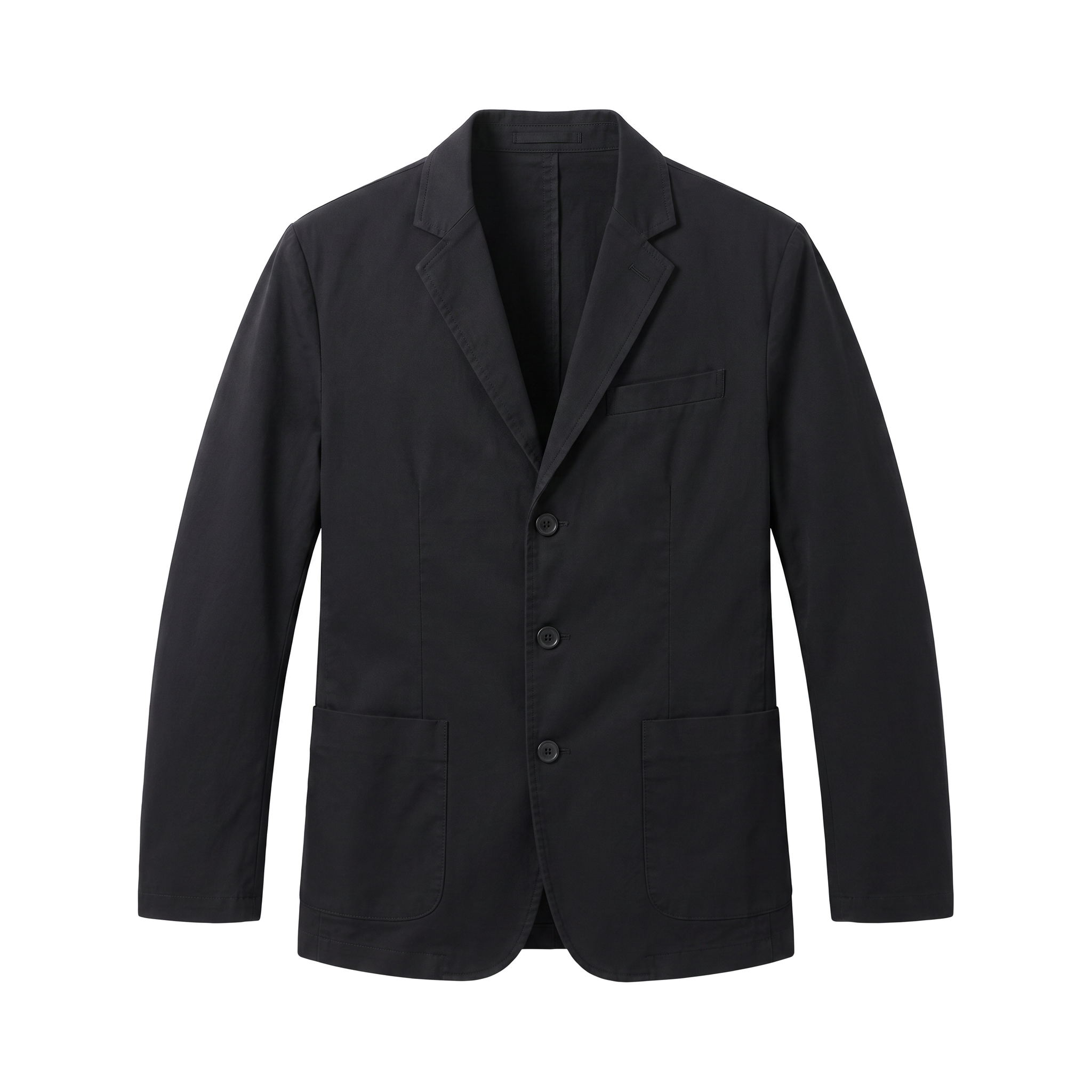 Sirmione Cotton Blazer - Black