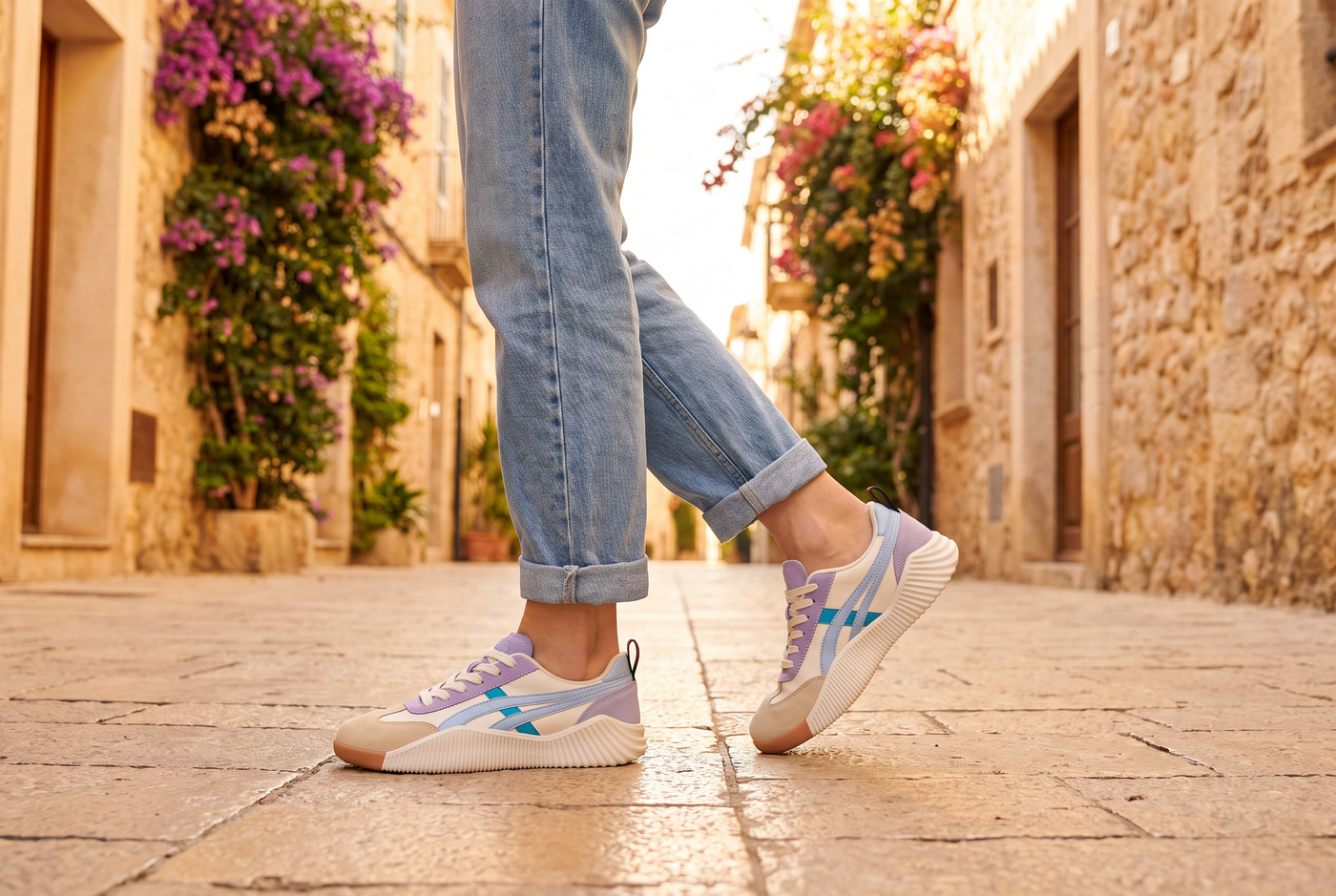 Retro Court Sneakers